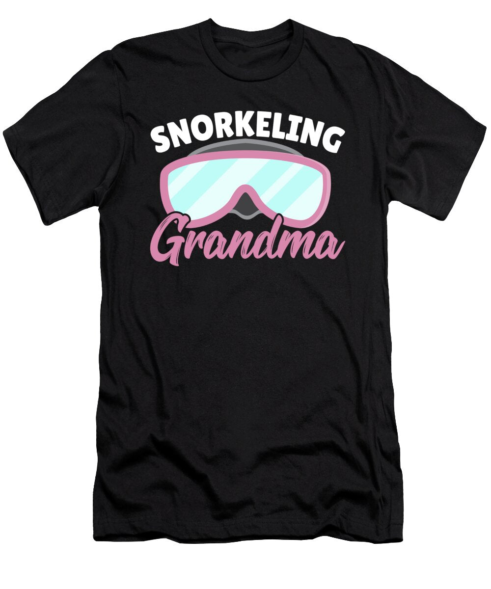 Snorkeling Grandma Snorkel Dive Scuba Diving Alessandra Roth T-Shirt