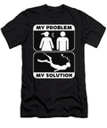 Snorkeling My Problem My Solution Pictogram Dad Tshirtconcepts Marvin Poppe T-Shirt