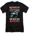 Snorkeling Rich People Get Therapy Scuba Diving Tshirtconcepts Marvin Poppe T-Shirt