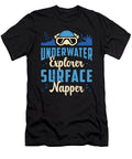 Snorkeling Underwater Explorer Marine Biologist Tshirtconcepts Marvin Poppe T-Shirt