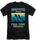Snorkeling Underwater Tourist Full Time Swimmer Tshirtconcepts Marvin Poppe T-Shirt