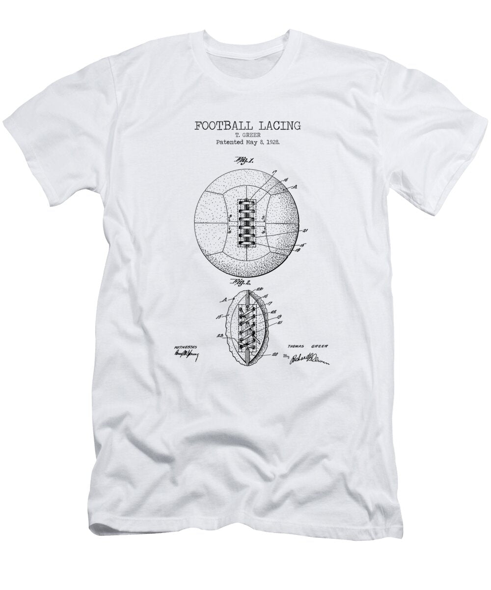 Soccer Ball Patent Denny H T-Shirt