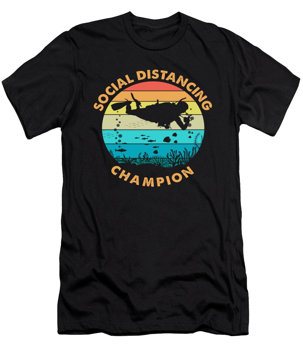 Social Distancing Champion Do Tran Quang T-Shirt