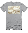 Soft White Wool Texture As Background Closeup N Akkash T-Shirt