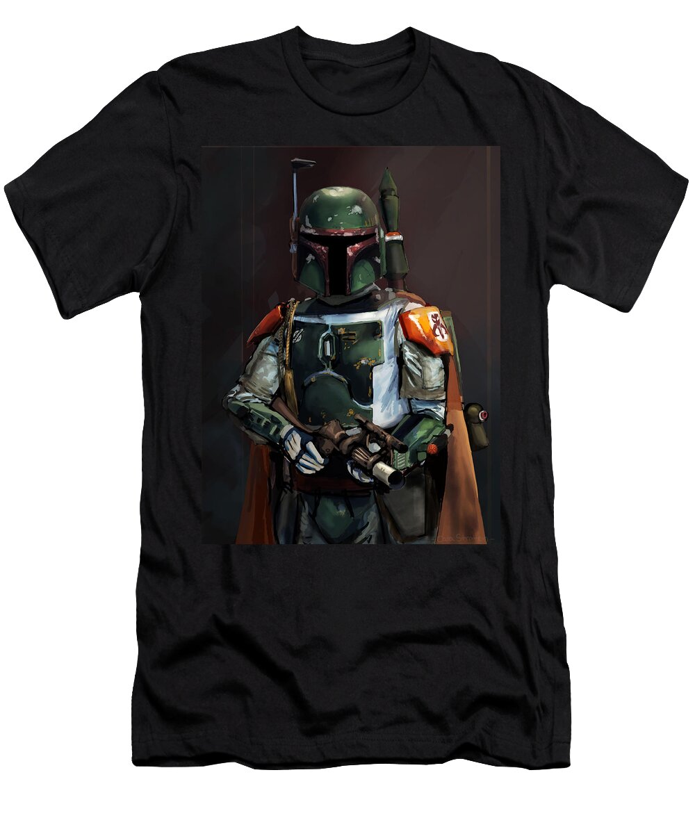 Soldier of Fortune Boba Fett Cais Asmiani T-Shirt