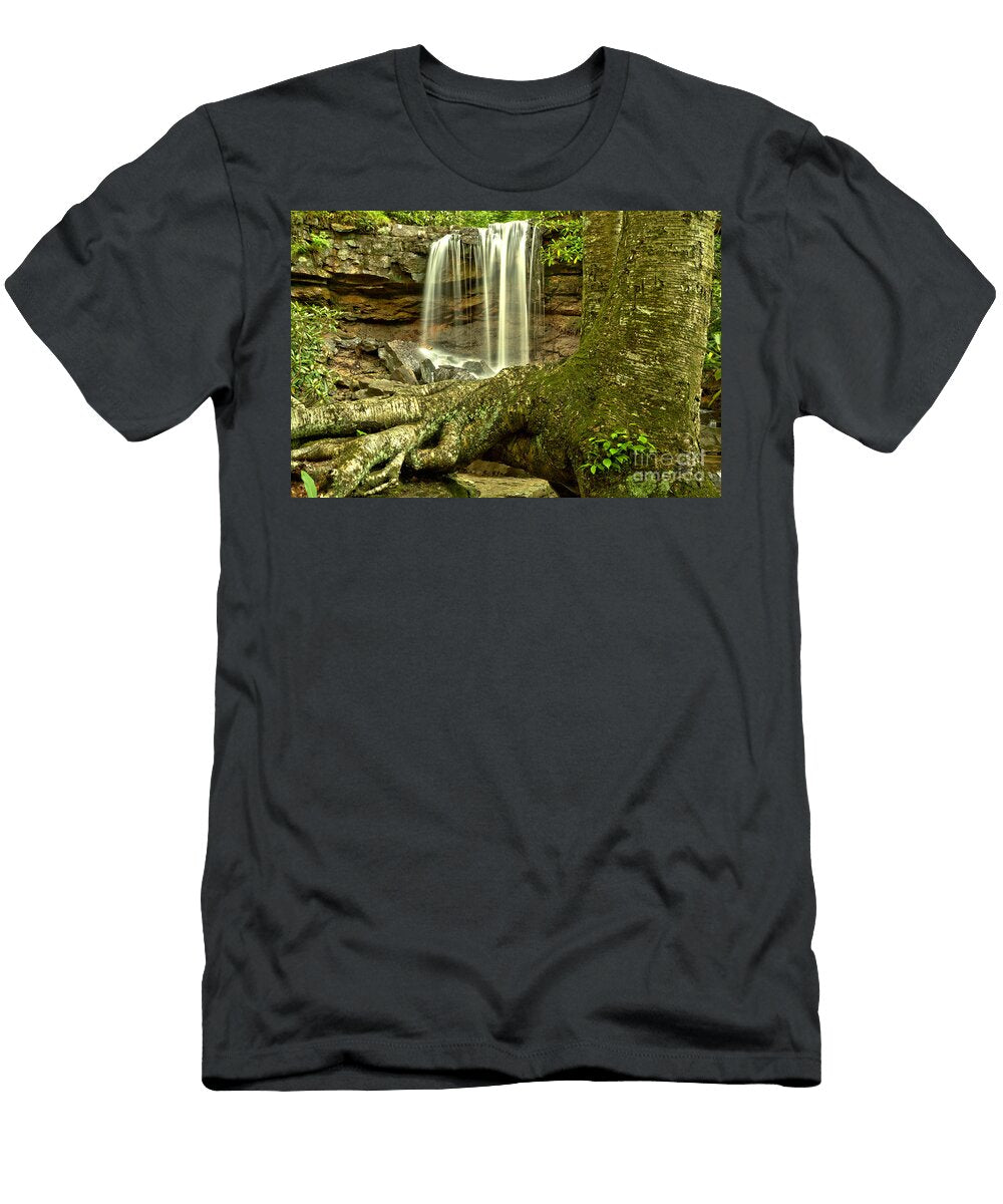 Somerset Waterfall Landscape Adam Jewell T-Shirt