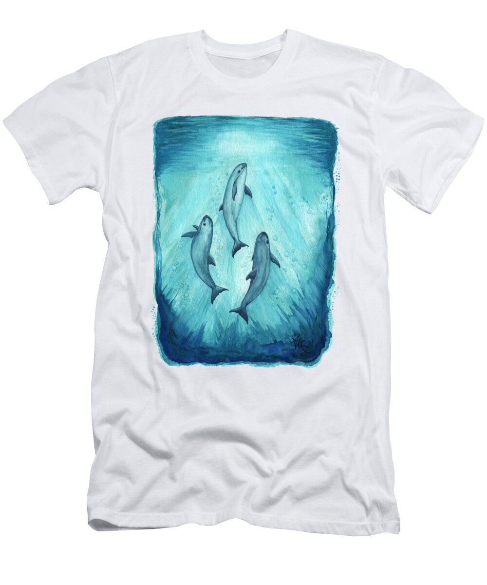 Song of the Vaquita Amber Marine T-Shirt