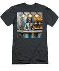 Sophisticated Bartender in Vibrant Bar Gull G T-Shirt