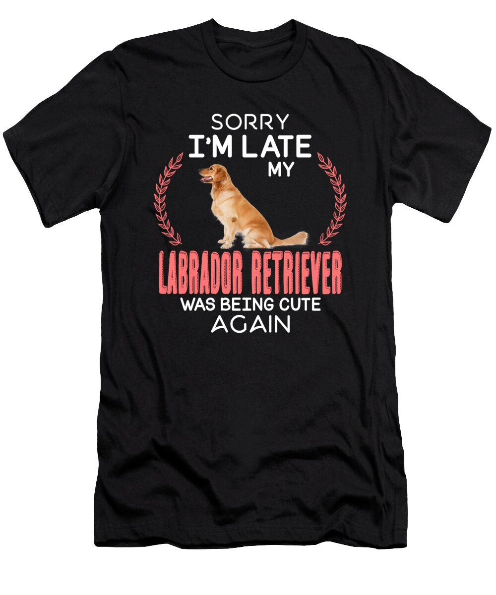 Sorry Im Late My Husky Was Being Cute Ag the Primal Matriarch Art T-Shirt
