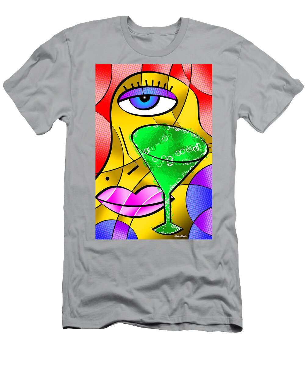 Sour Apple Martini Stephen Younts T-Shirt