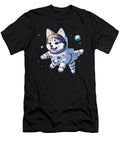 Space Dog Siberian Husky Cute Puppy Astronaut Natalie Lidford T-Shirt