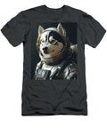 Space Explorer Husky Ben Tomball T-Shirt