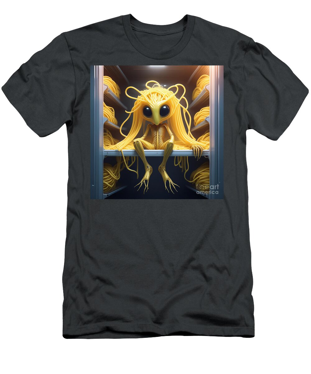 Spaghetti Alien Jt Photodesign T-Shirt