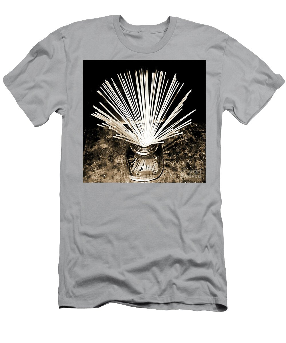 Spaghetti in a Jar Sepia Elisabeth Lucas T-Shirt