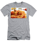 Spaghetti Pasta and Meatballs with Tomato Sauce Piatto Food T-Shirt