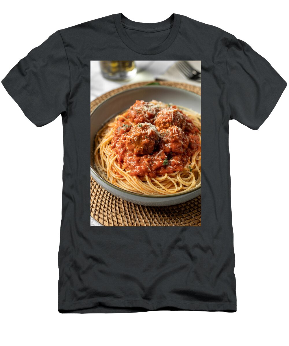 Spaghetti with Meatballs Joanna Redesiuk T-Shirt
