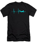 Spearfishing Heartbeat Ekg Pulse Dive Spearfisher Hunting 1 T-Shirt