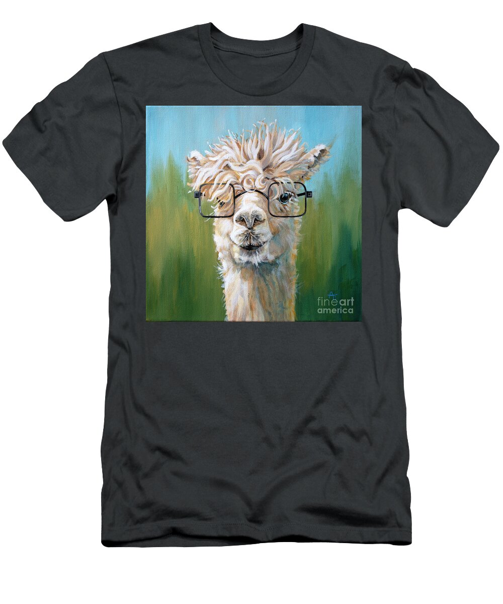 Specs Apeal Alpaca Painting Annie Troe T-Shirt