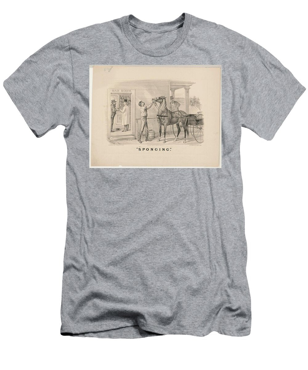 Sponging Popular Art T-Shirt