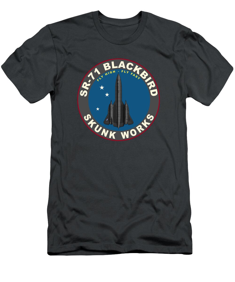 Sr 71 Blackbird Mark Rogan T-Shirt