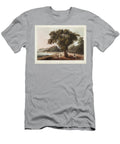 St Cloud the Great Walk of St Cloud the Bridge of Sevres Etc Etc John Claude Nattes T-Shirt