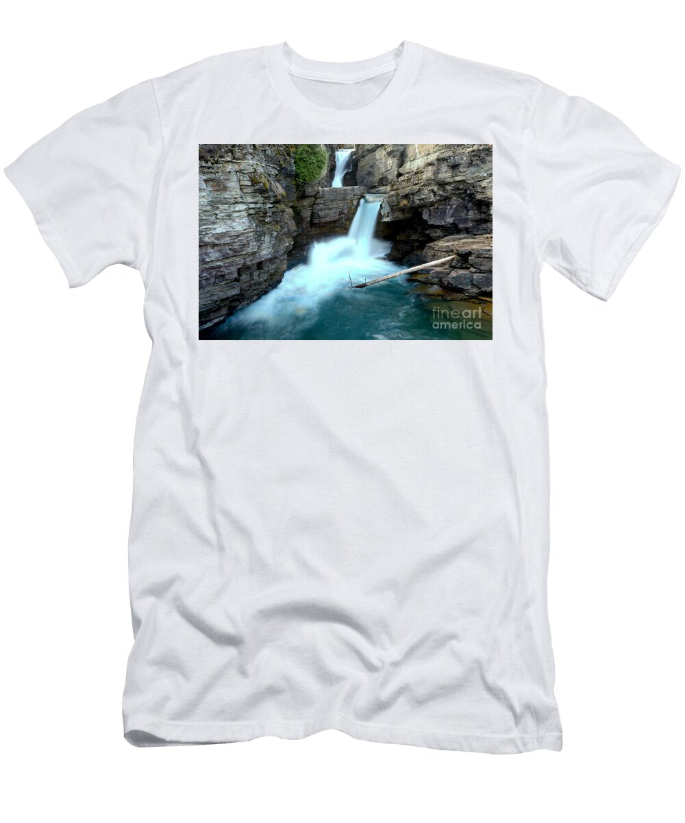 St Mary Falls Landscape Adam Jewell T-Shirt