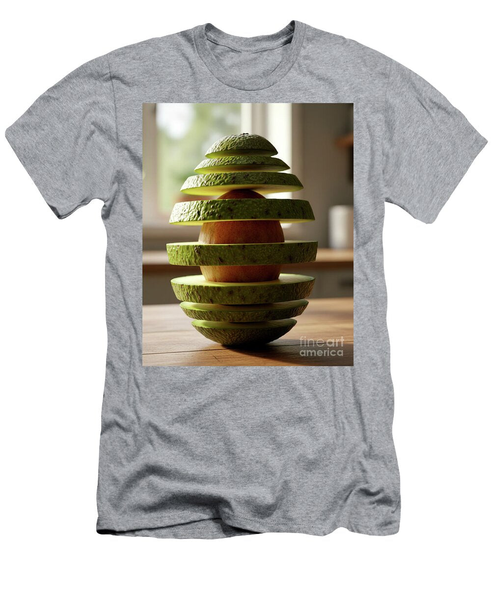 Stacked Avocado Slices Les Palenik T-Shirt