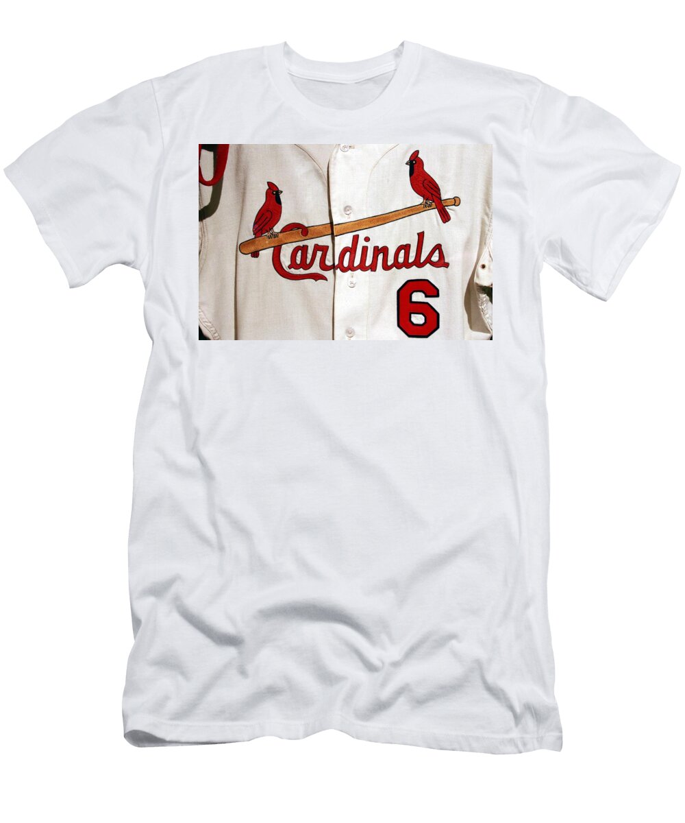 Stan Musial Final Game Jersey Christopher Miles Carter T-Shirt