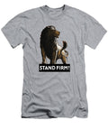 Stand Firm Lion Ww2 War Is Hell Store T-Shirt