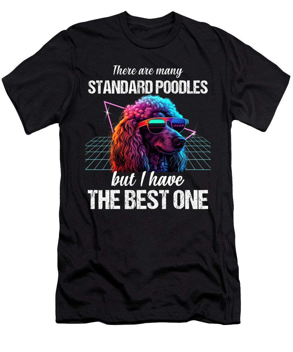 Standard Poodle Dog Standard Poodles for Yah Lishr T-Shirt