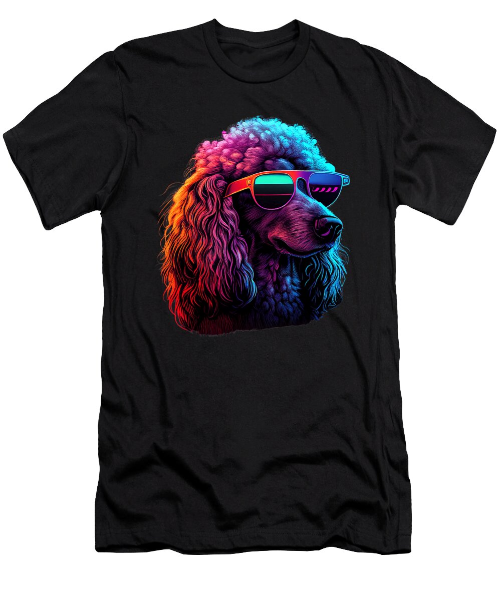 Standard Poodle Dogs Standard Poodles Funny Yah Lishr T-Shirt