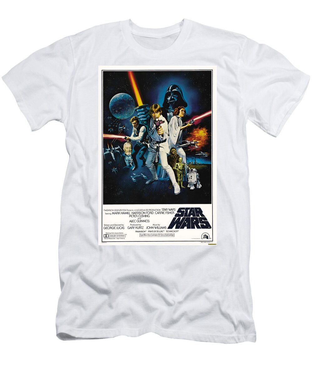 Star Wars 1977 Action Adventure Fantasy Motion Picture T-Shirt