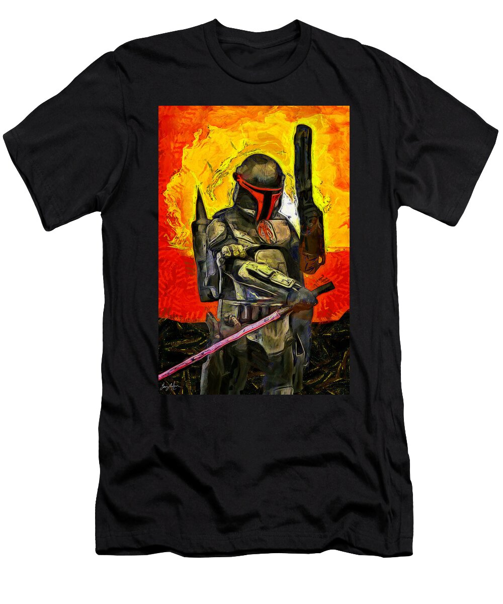 Star Wars 2015 Oil Tommy Anderson T-Shirt