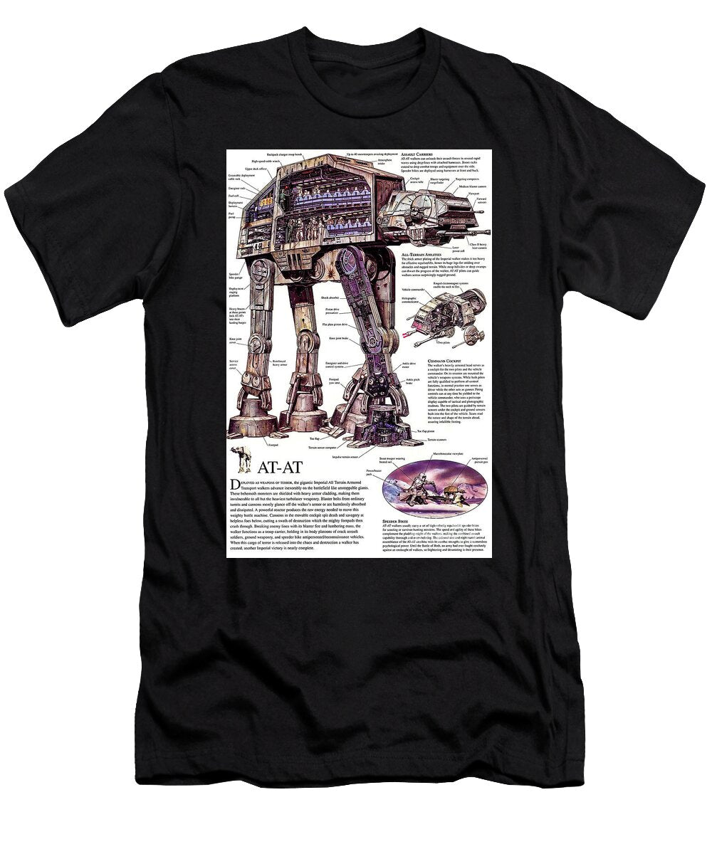 Star Wars All Terrain Armored Transport Cutaway Vladislav Shapovalenko T-Shirt