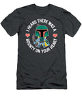 Star Wars Boba Fett Bounty Heart Valentines Graphic Bodieo Dhaya T-Shirt