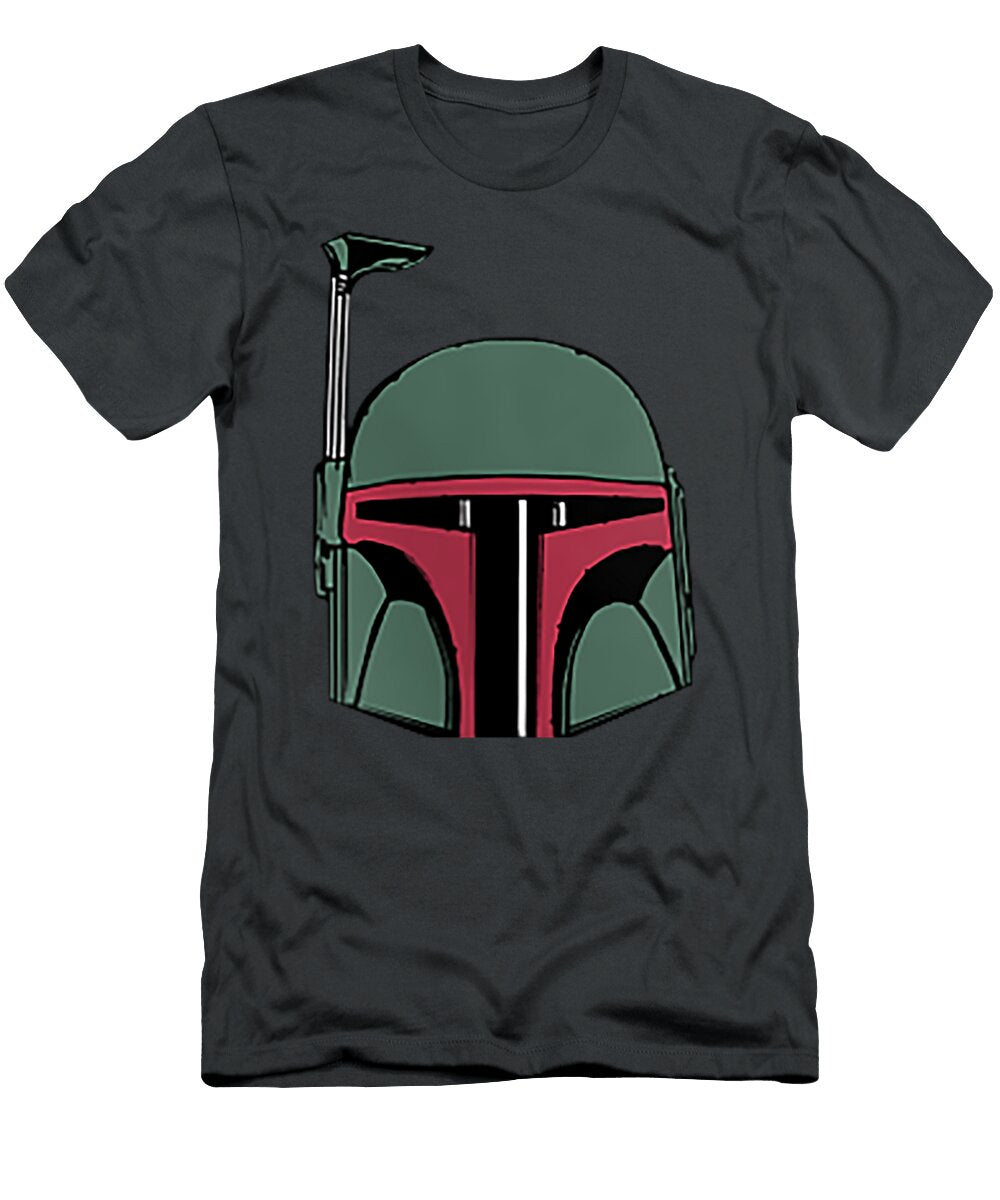 Star Wars Boba Fett Left Chest Helmet Tommyz Jenna T-Shirt