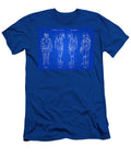 Star Wars Boba Fett Patent 1982 Blue Stephen Younts T-Shirt