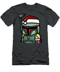 Star Wars Boba Fett Santa Hat Cartoon Style Christmas Tommyz Jenna T-Shirt