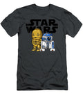 Star Wars Boba R2d2 and C3po Cute Cartoon Graphic Tommyz Jenna T-Shirt