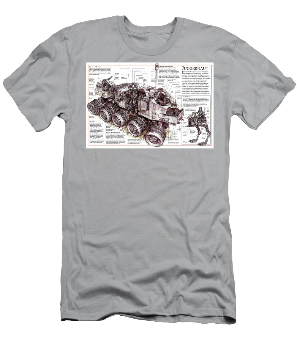 Star Wars Juggernaut Cutaway Vladislav Shapovalenko T-Shirt