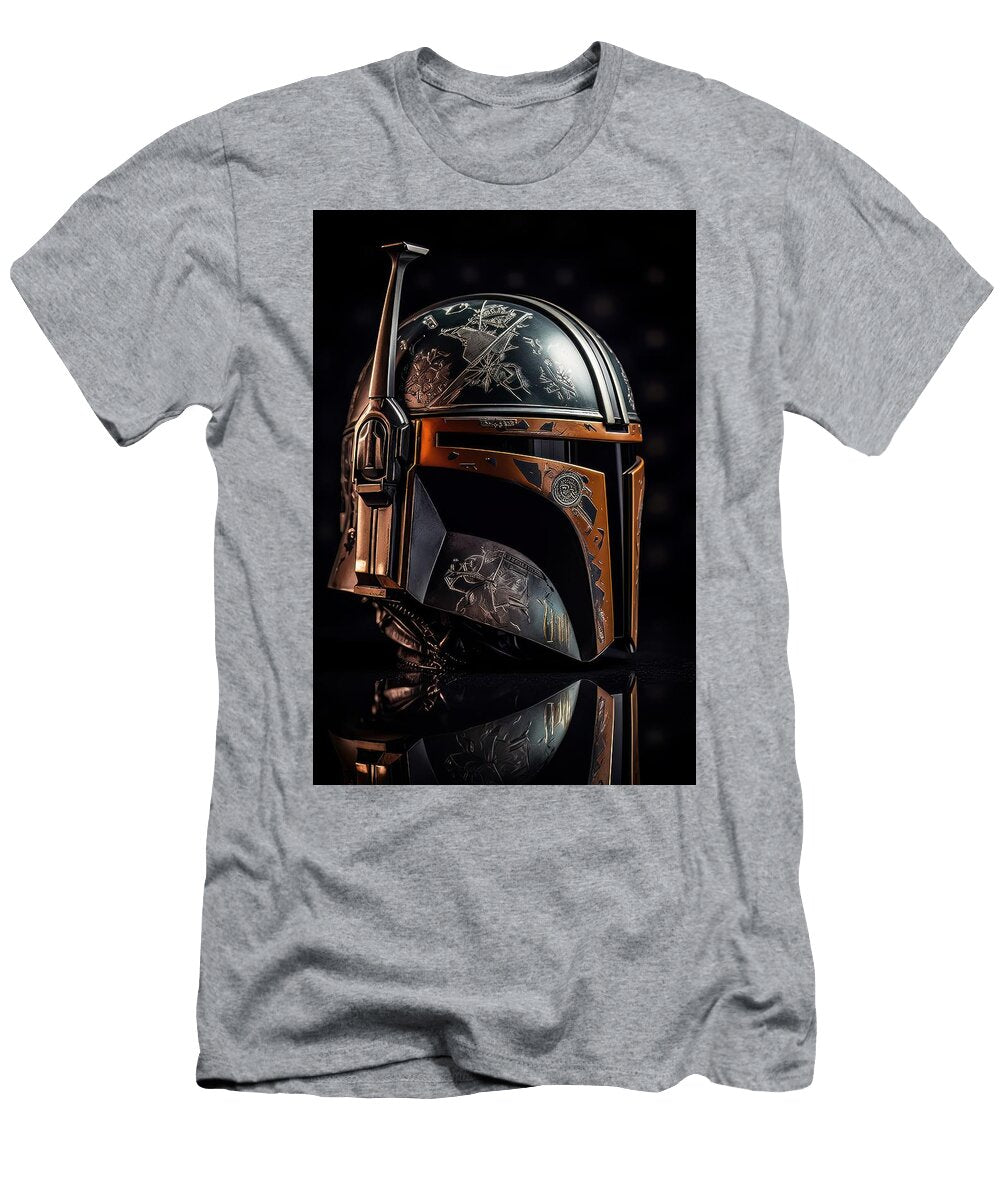 Star Wars Mandalorian Helmet 19 Sotiris Filippou T-Shirt