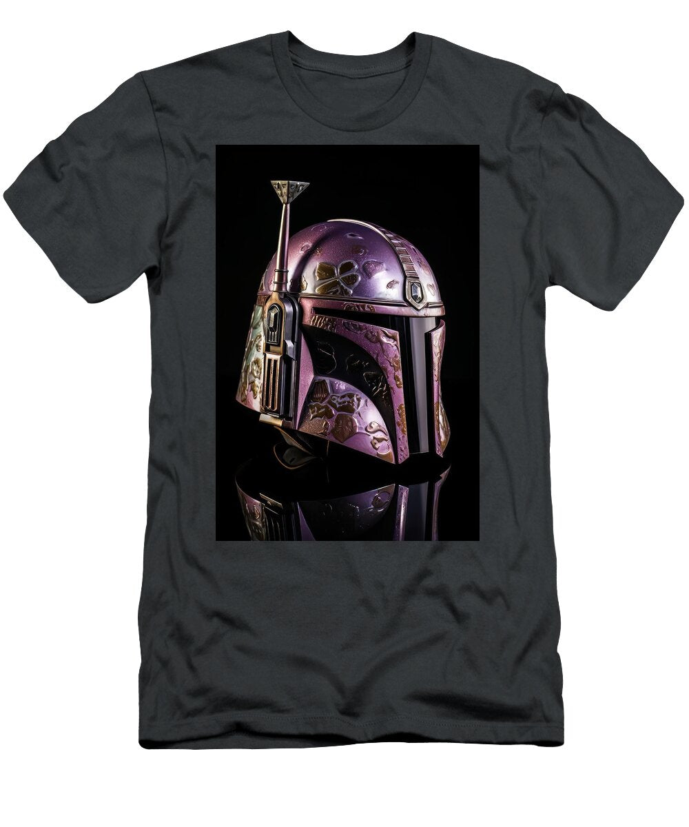 Star Wars Mandalorian Helmet 26 Sotiris Filippou T-Shirt