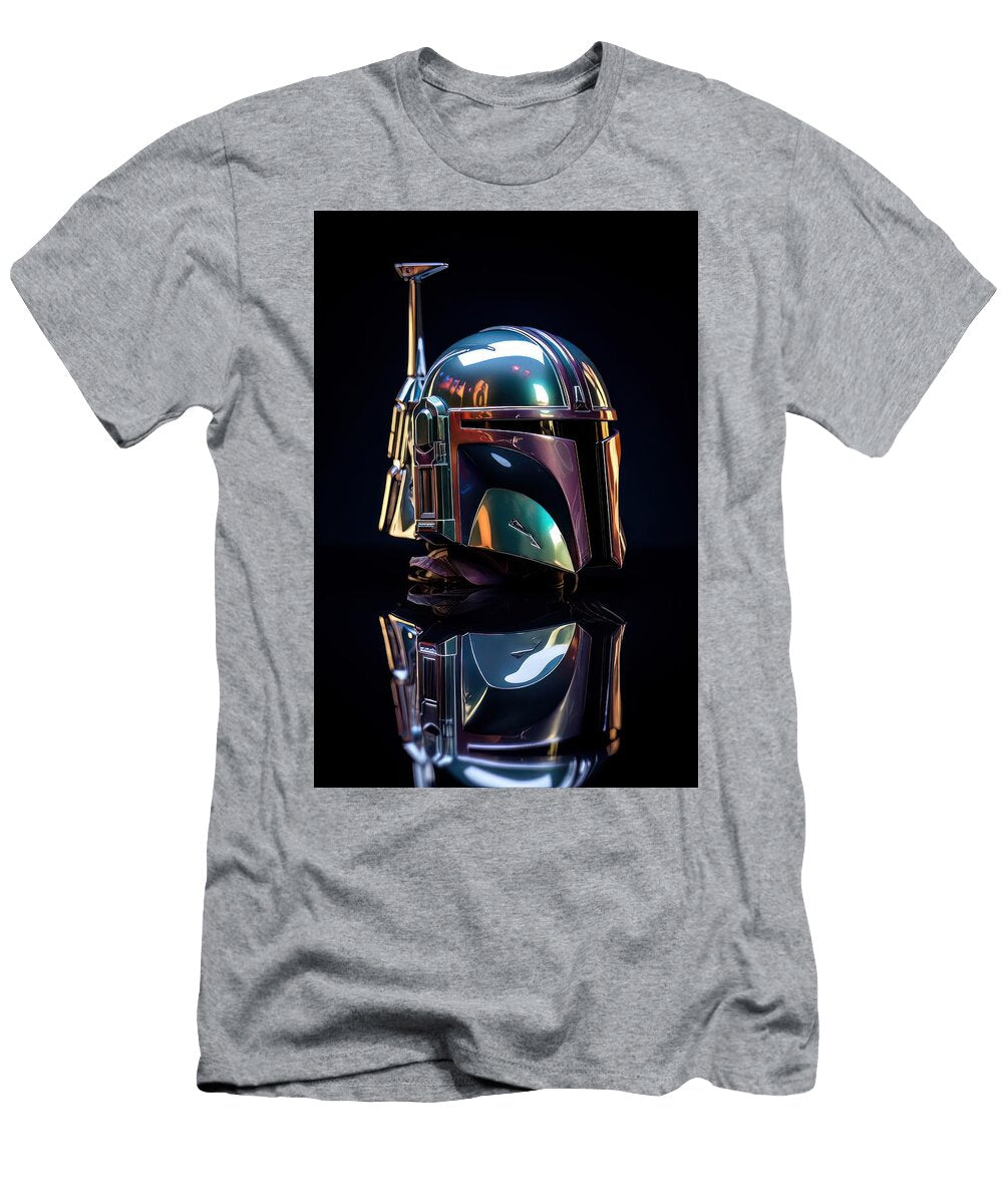 Star Wars Mandalorian Helmet 5 Sotiris Filippou T-Shirt