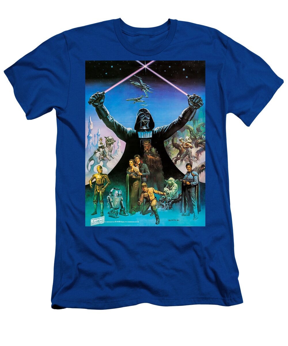 Star Wars the Empire Strikes Back 1980 Movie Poster T-Shirt