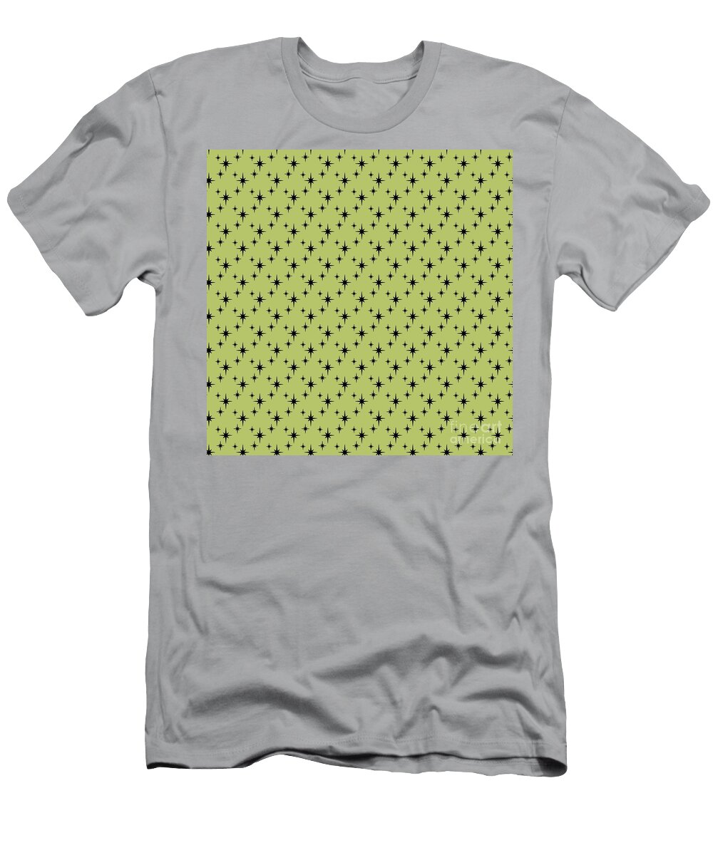 Starbursts Mini in Avocado Donna Mibus T-Shirt