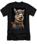 Steampunk Alpaca Explorer of the Highlands Matthias Hauser T-Shirt