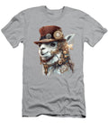 Steampunk Alpaca Milos Petrovic T-Shirt