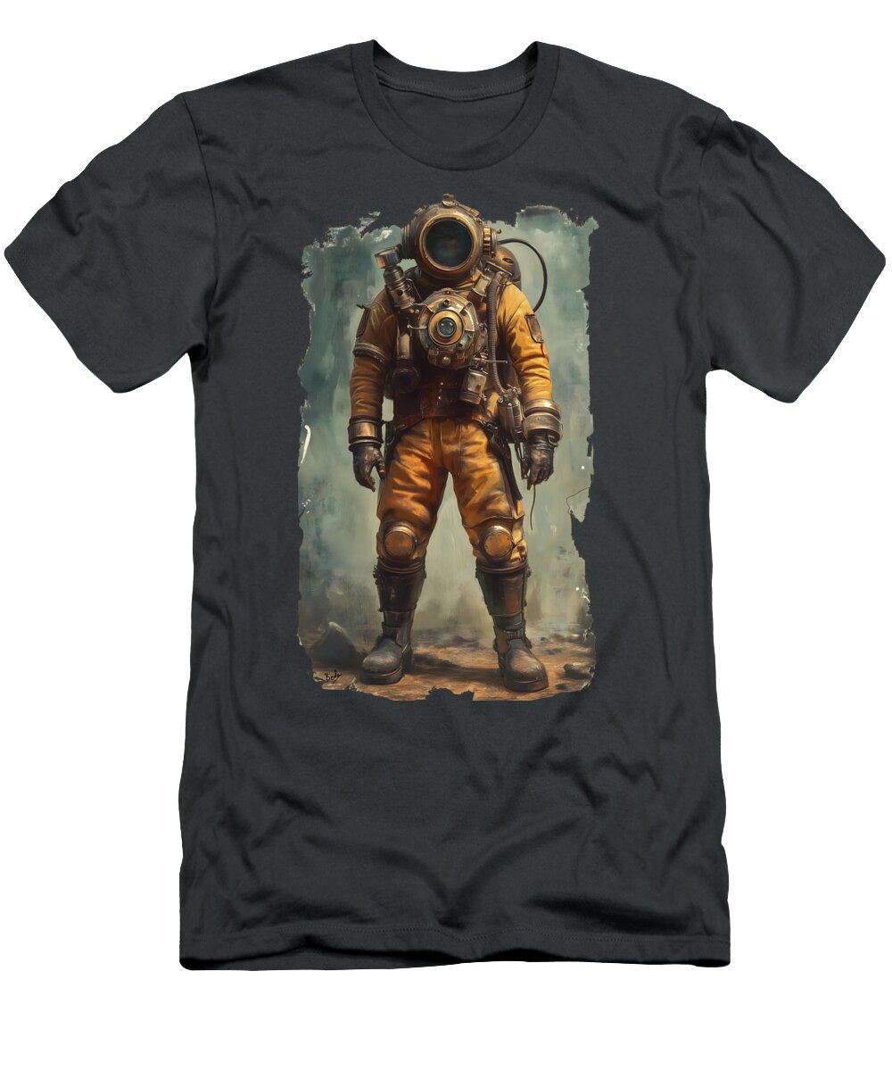 Steampunk Diver Peter Awax T-Shirt