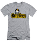 Steelers Helmeted White Skull Sas Kanci T-Shirt