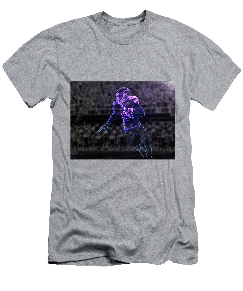 Stefon Diggs Glow Artwork Hannelore Oppenheim T-Shirt